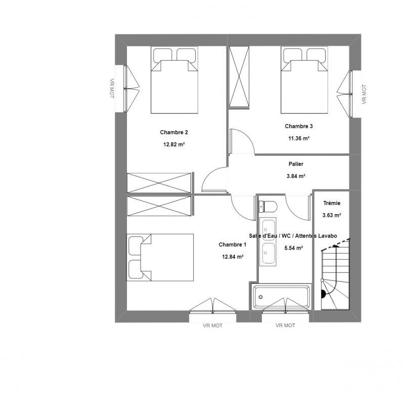 Maison - 112 m² - 5 pièces