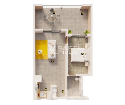 Appartement - 44 m² - 2 pièces