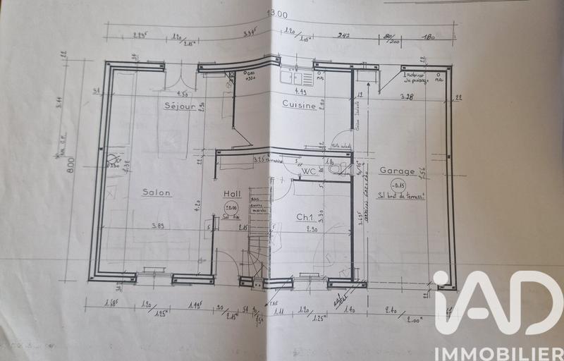 Maison - 118 m² - 6 pièces