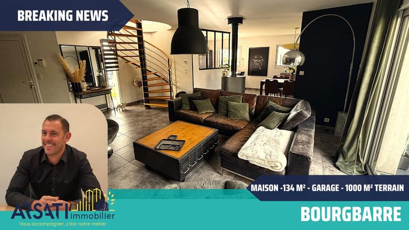 Maison contemporaine - 134 m² - 6 pièces