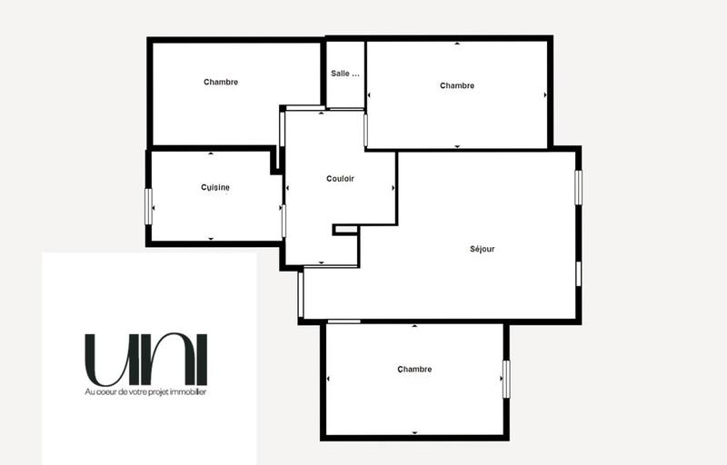 Duplex - 90 m² - 5 pièces