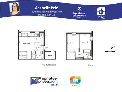 Maison - 62 m² - 3 pièces