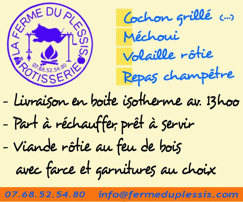 La Ferme du Plessis - Cochon Grillé