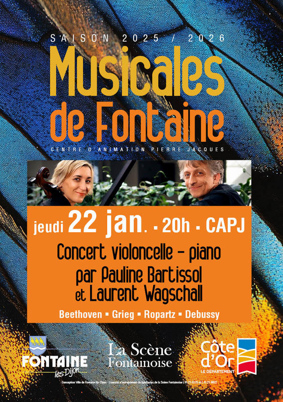 Musicales de Fontaine " Duo violoncelle - piano "