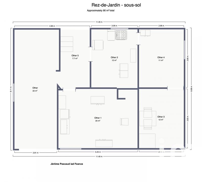 Maison - 180 m² - 7 pièces
