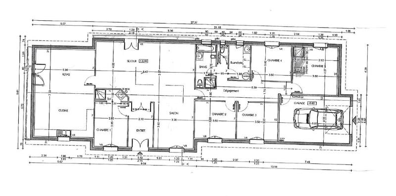 Maison - 215 m² - 7 pièces