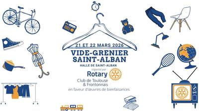 Vide grenier du rotary