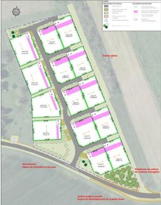 Terrain constructible - 539 m²