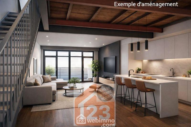 Appartement - 110 m² - 4 pièces