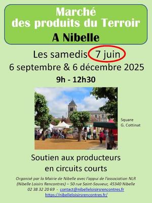 Marché des produits du terroir