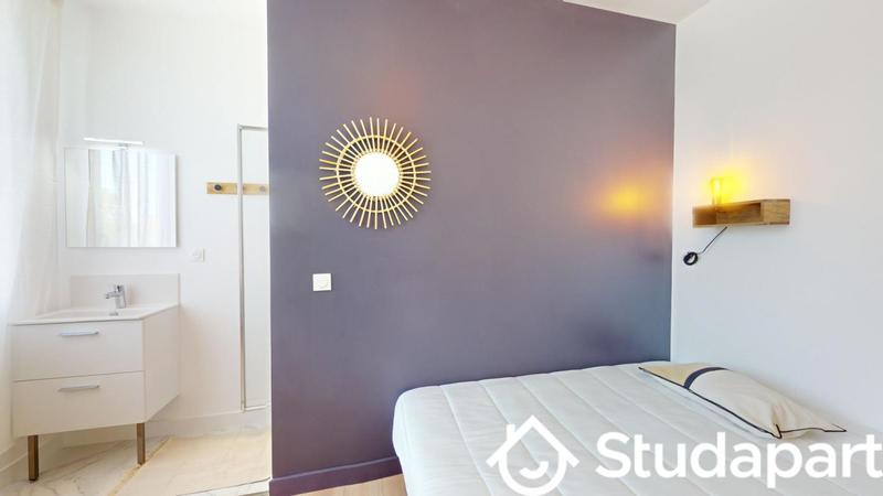 Chambre - 12 m² - 1 pièce