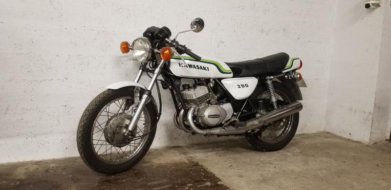 Kawasaki S1 250 kawasaki blanc 0250 705