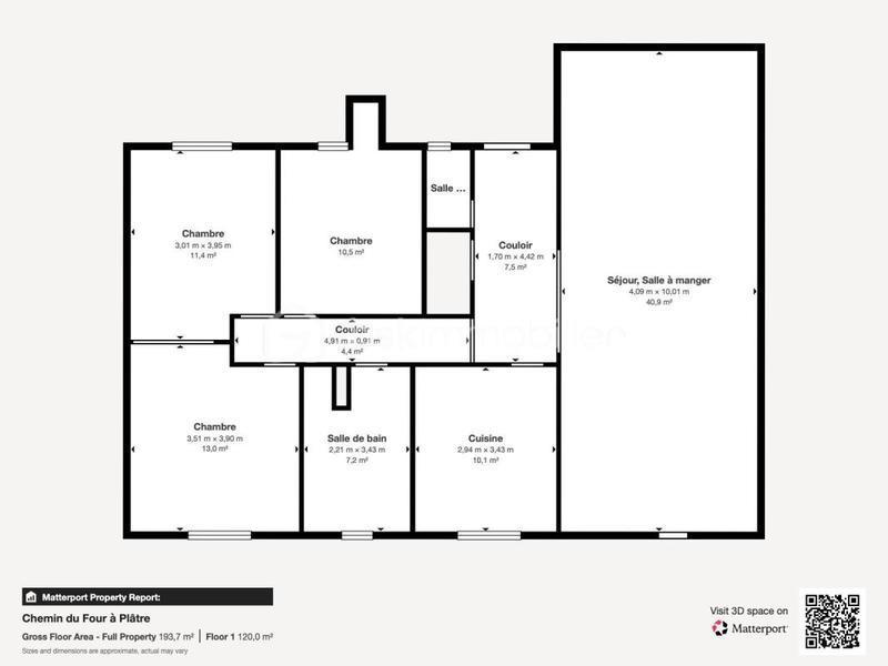 Maison - 155 m² - 7 pièces