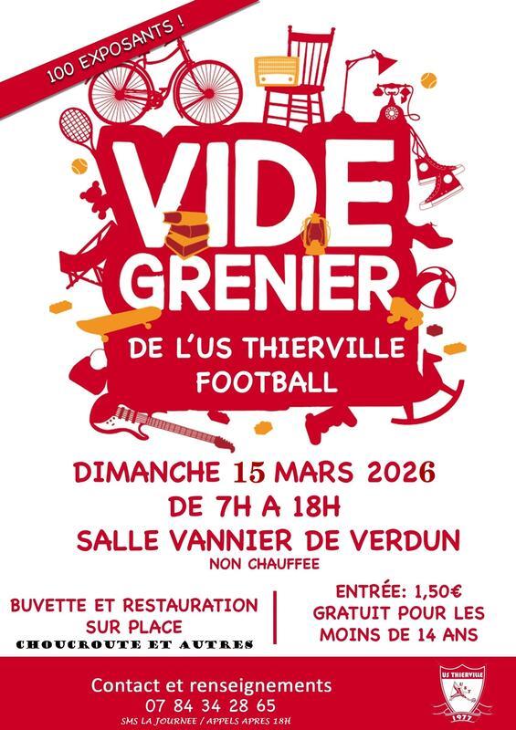 Vide grenier de l'us thierville football