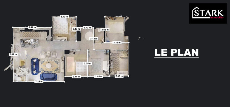 Maison - 116 m² - 6 pièces