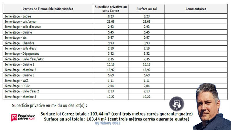 Appartement - 103 m² - 4 pièces