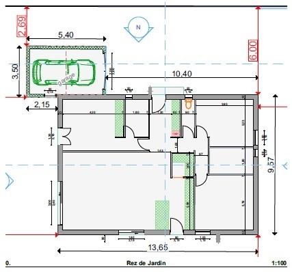 Villa - 116 m² - 4 pièces