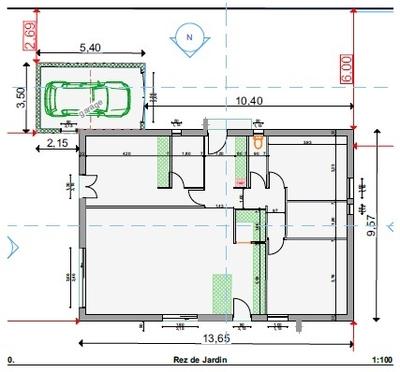 Villa - 116 m² - 4 pièces