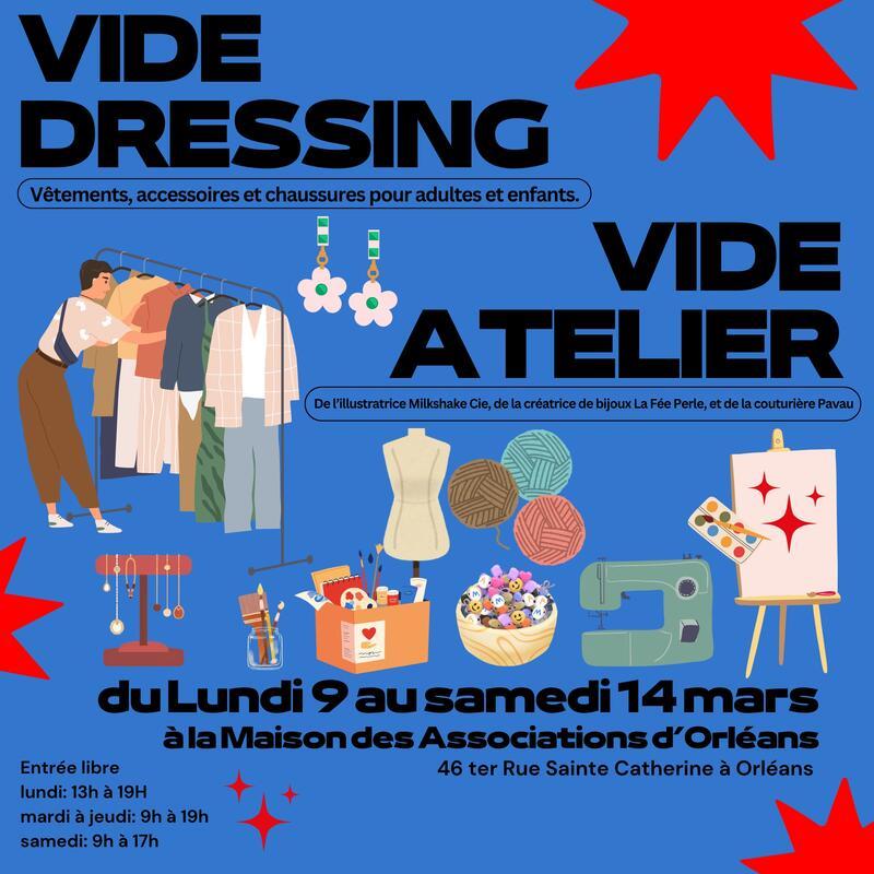 Vide dressing et vide atelier de créatrices