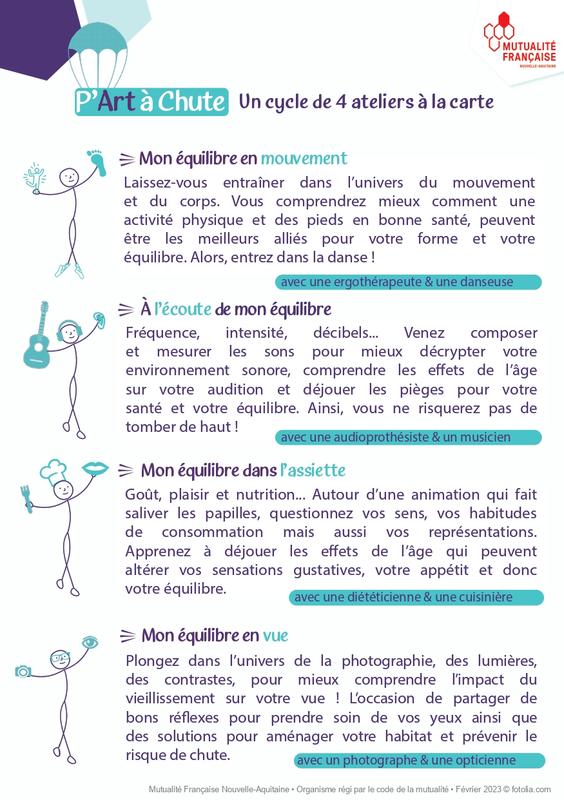 Atelier "Mon équilibre en mouvement"