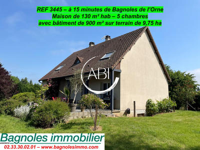 Maison - 130 m² - 6 pièces