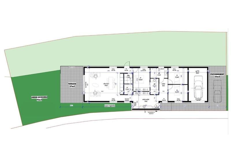 Maison - 115 m² - 4 pièces