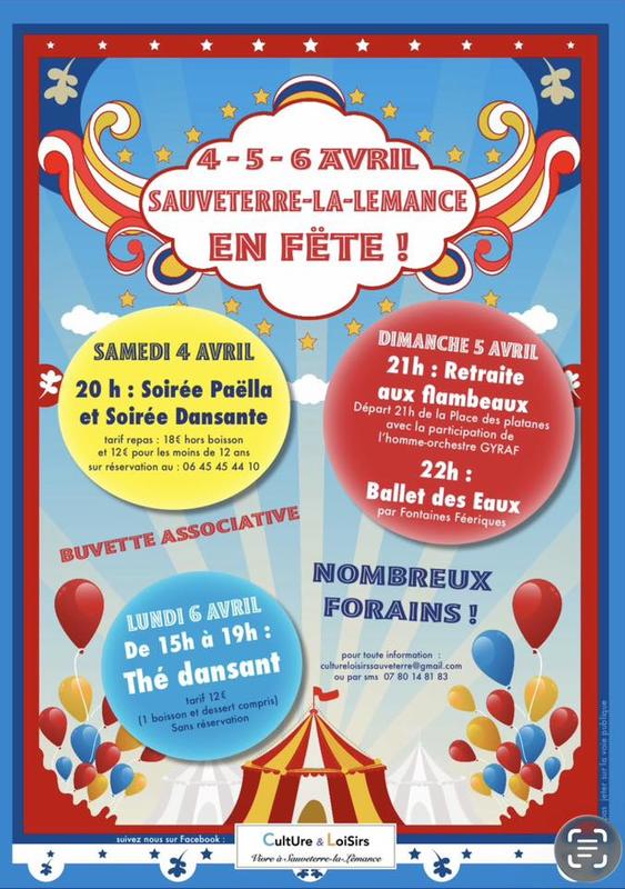Sauveterre la Lémance en fête !