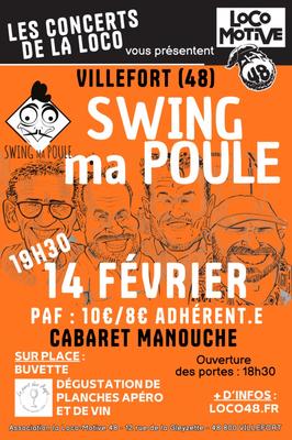 Concert Swing ma Poule