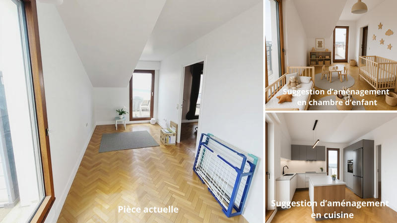 Appartement - 126 m² - 5 pièces