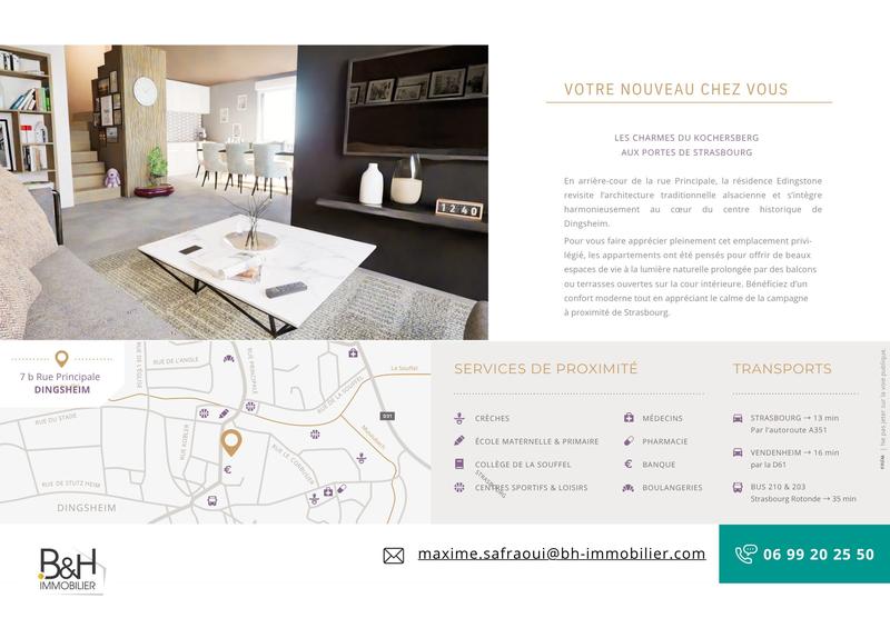 Appartement - 46 m² - 2 pièces