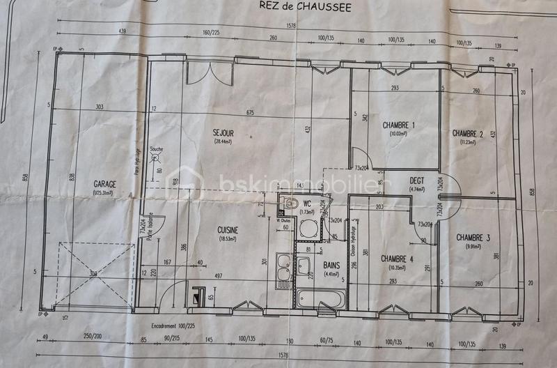 Maison - 100 m² - 6 pièces