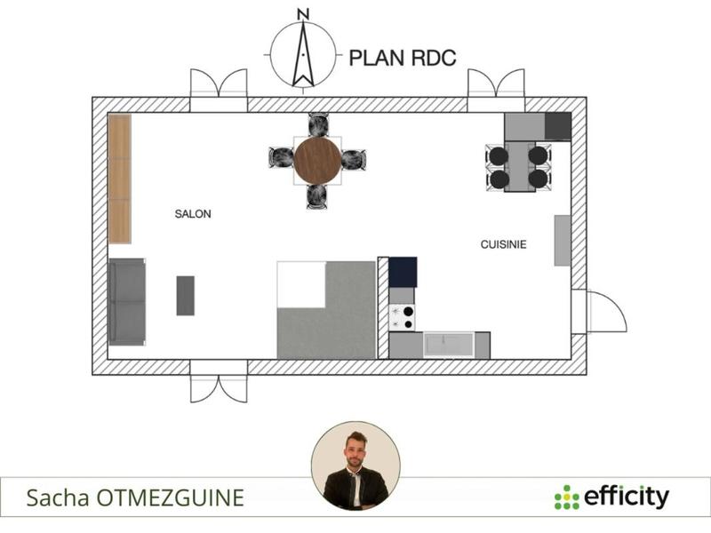 Maison - 67 m² - 3 pièces