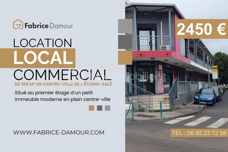 Local commercial - 100 m² - 4 pièces