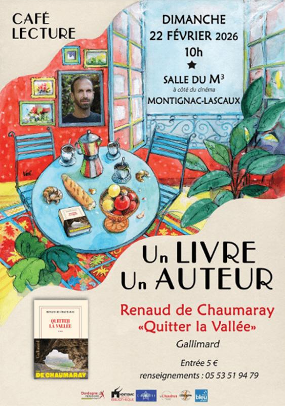 Café - lecture - Renaud Chaumaray "Quitter la vallée"