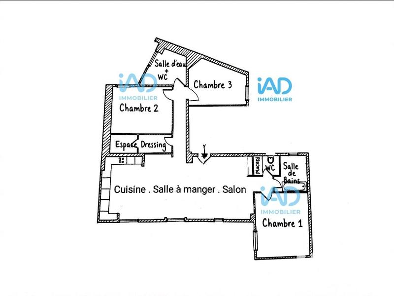 Appartement - 87 m² - 4 pièces