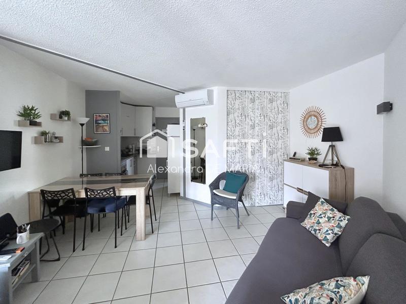 Appartement - 36 m² - 2 pièces