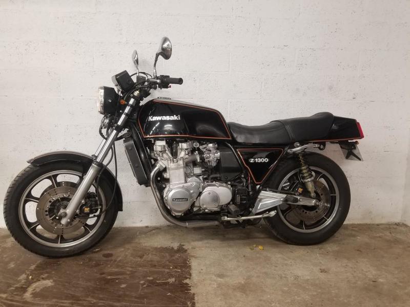Kawasaki Z 1300 kawasaki noir 628