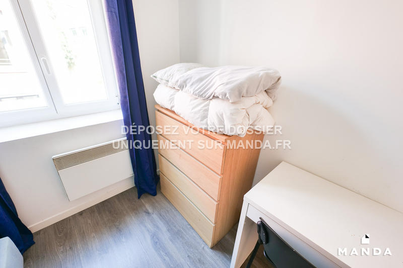 Chambre - 9 m² - 6 pièces