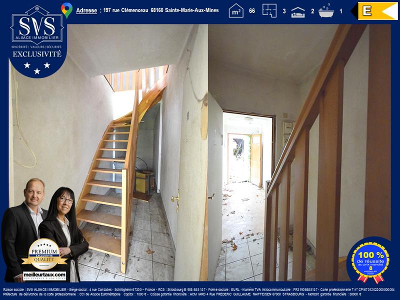 Appartement - 63 m² - 3 pièces