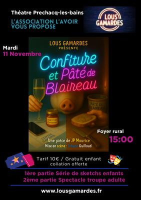 Théâtre par &quot;Lous Gamardes&quot;