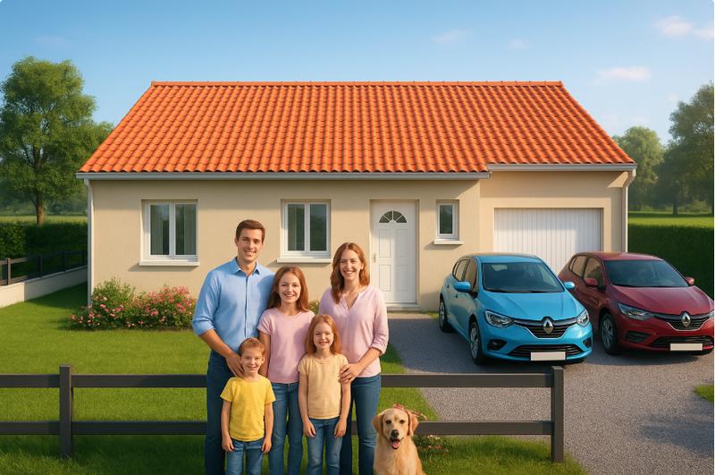 Maison - 90 m² - 4 pièces