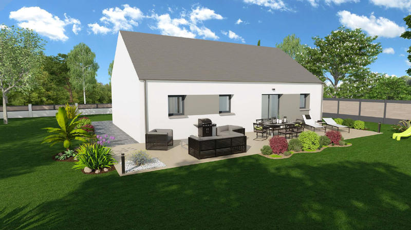 Maison - 76 m² - 5 pièces