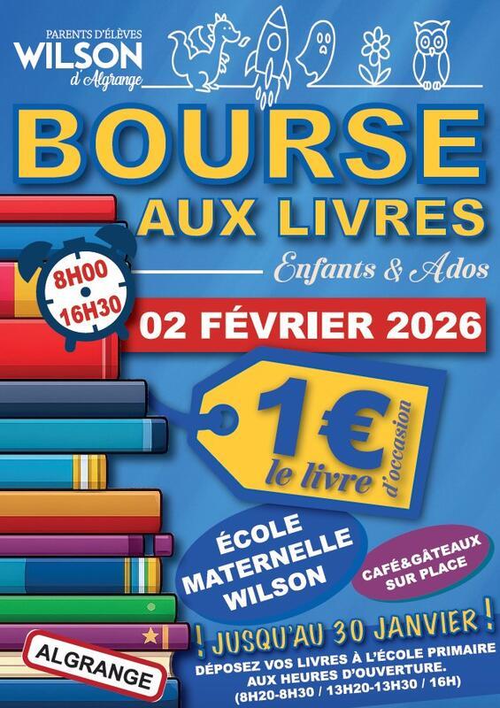 Bourse aux livres enfants et ados