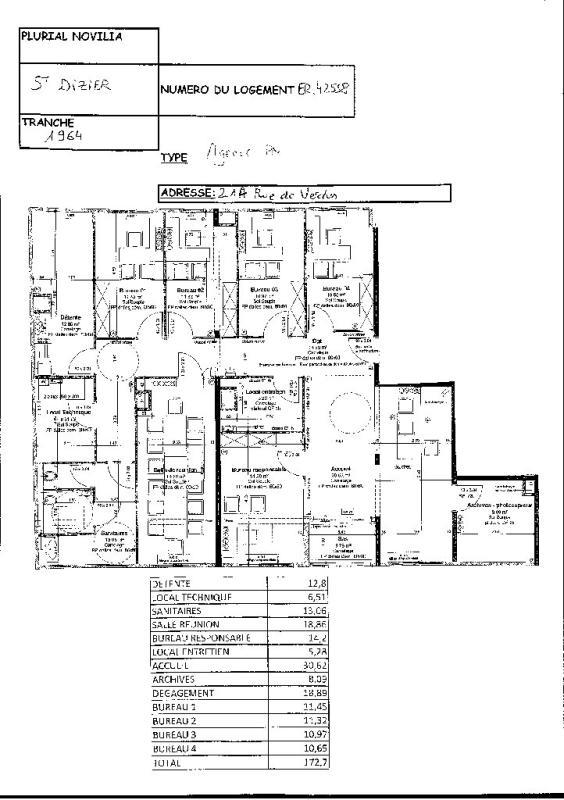 Local commercial - 172 m²