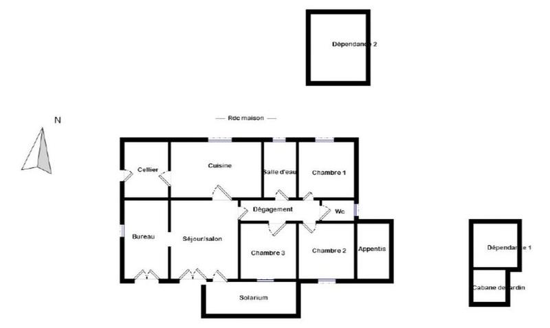 Maison - 97 m² - 5 pièces