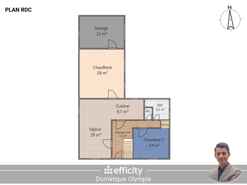 Maison - 111 m² - 5 pièces