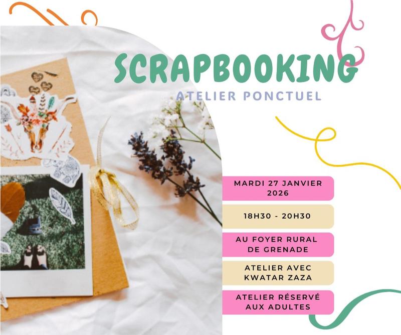 Atelier Scrapbooking Adulte