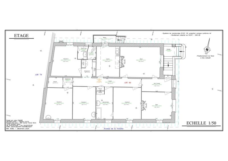 Maison ancienne - 170 m² - 6 pièces