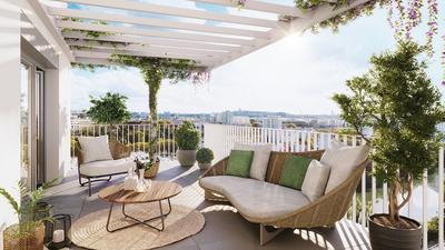 Appartement - 96 m² - 5 pièces