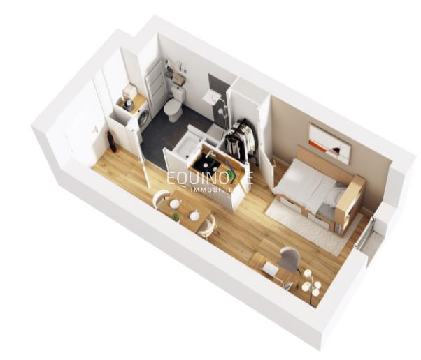 Appartement - 20 m² - 1 pièce